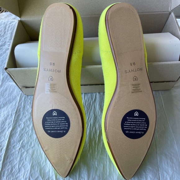 New Rothy’s Sunbeam Points Size 9.5 - Picture 3 of 6